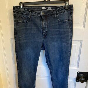 108 Old Navy Rockstar Super Skinny Jeggins, Size 14 Short, EUC